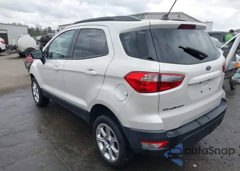 2020 Ford Ecosport Se z USA, uszkodzony, nr VIN MAJ6S3GL7LC311293
